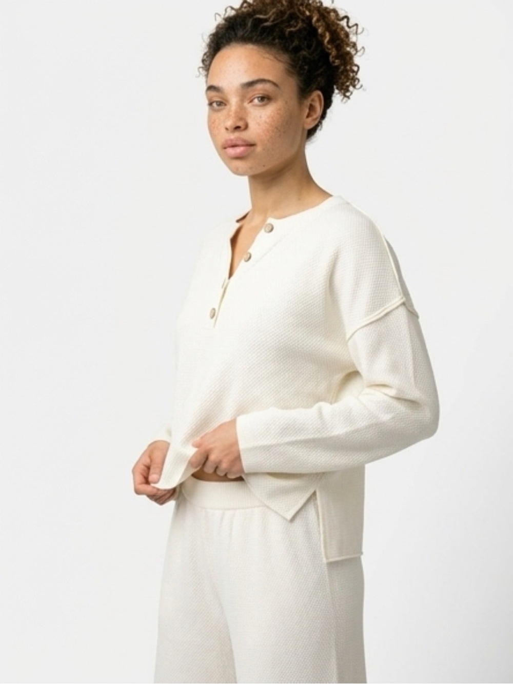 White Sweater Set